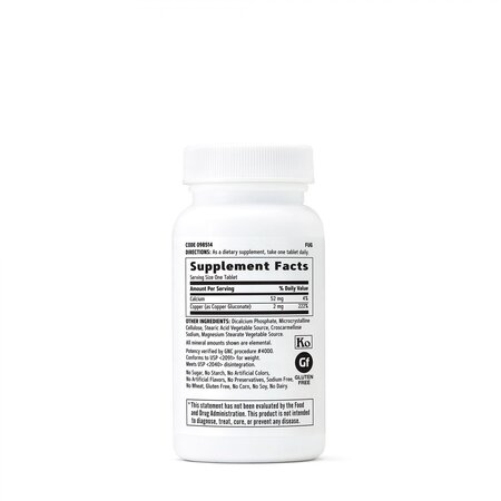 Cupru 2 mg, 100 tablete, GNC 563654