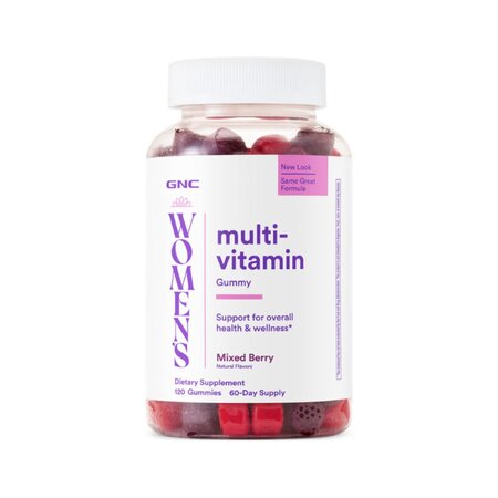 Jeleuri cu multivitamine pentru femei Women’s Multivitamin Gummy, 120 jeleuri, GNC