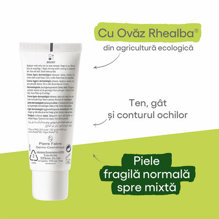 Crema hidratanta pentru piele normal-mixta Biology, 40 ml, A - Derma 563681