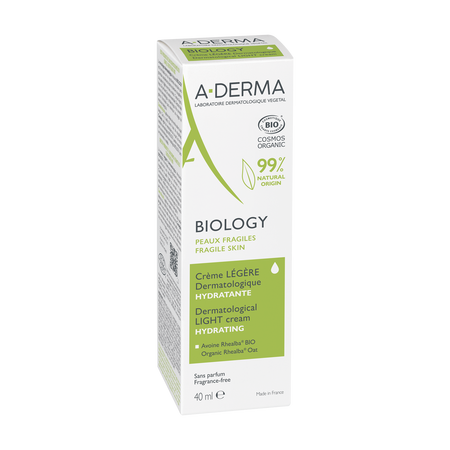 Crema hidratanta pentru piele normal-mixta Biology, 40 ml, A - Derma 563682