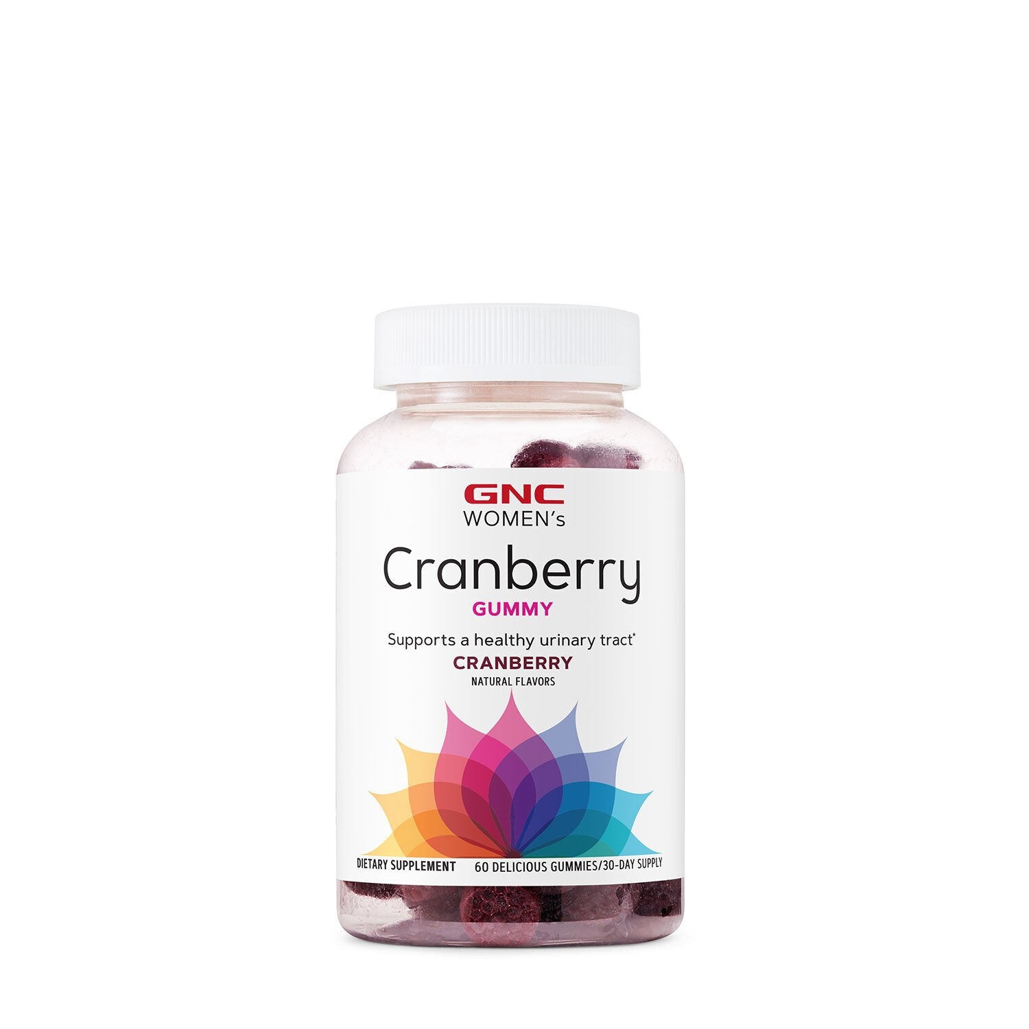 Jeleuri Women’s Cranberry Gummies, 60 jeleuri, GNC