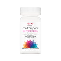 Formula cu fier pentru femei Women’s Iron Complete, 60 tablete, GNC