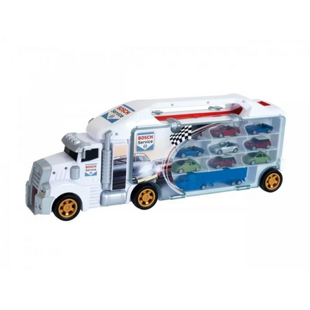 Camion cu rampa de iesire pentru masinute Bosh, Klein 563916
