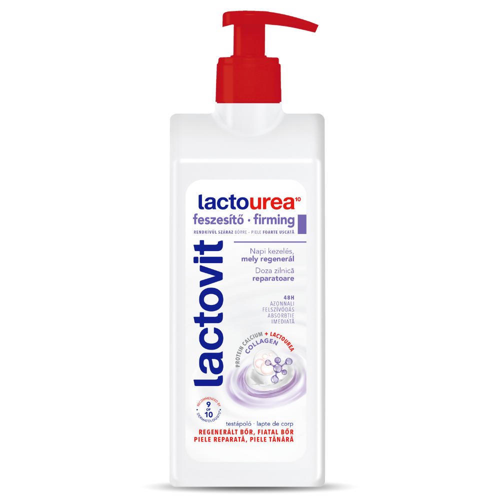 Lapte de corp cu colagen Lactourea, 400 ml, Lactovit