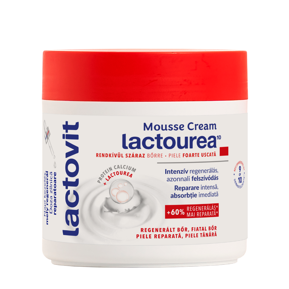 Crema mousse Lactourea, 400 ml, Lactovit