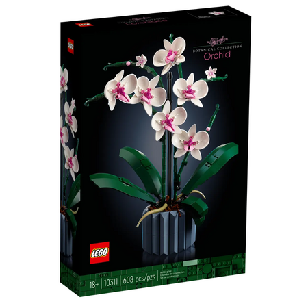 Orhidee Lego Icons, +18 ani, 608 piese, Lego 563954
