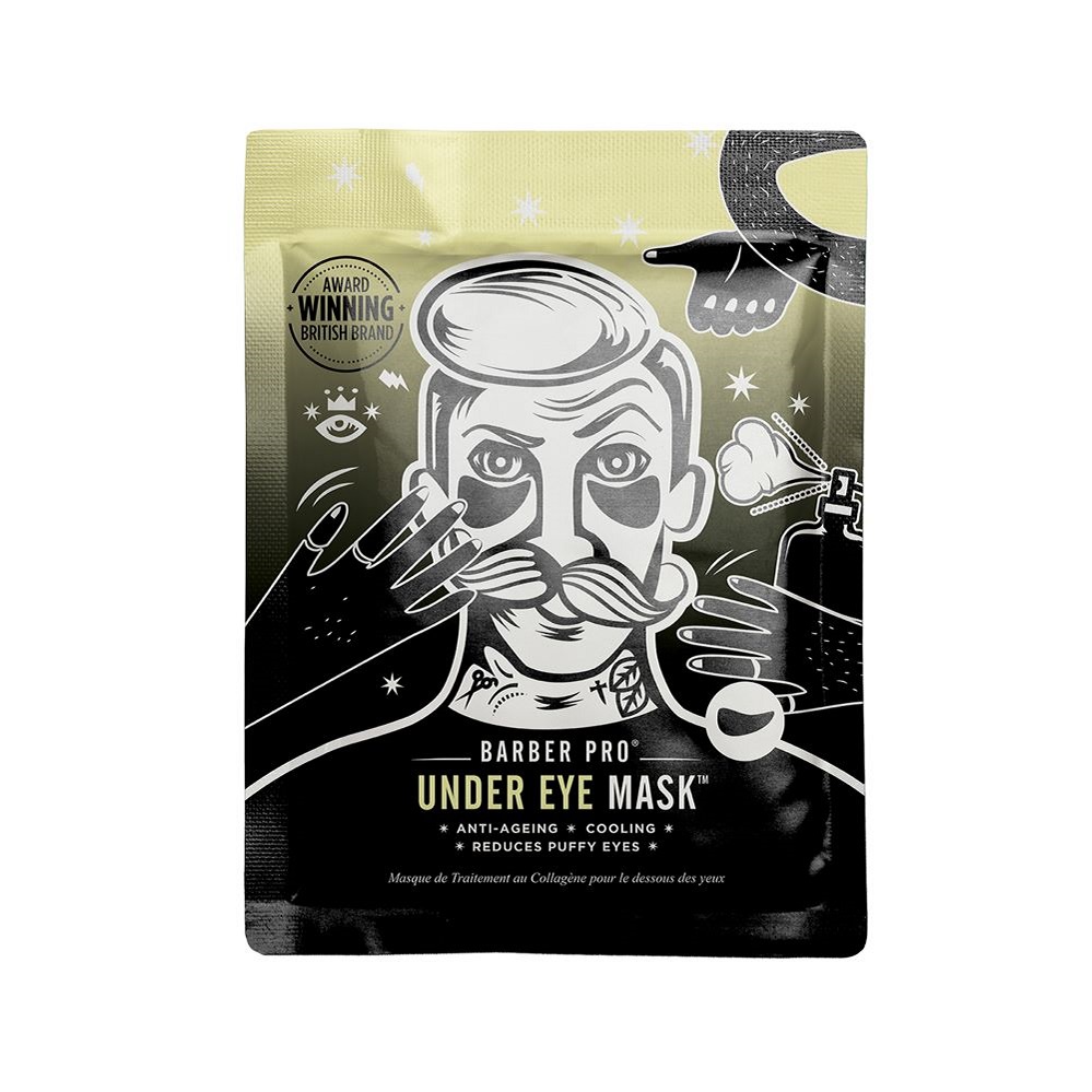 Plasturi pentru ochi Men Under Eye Mask, 3 perechi, BarberPro