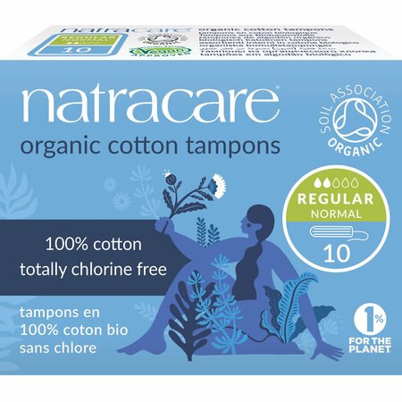 Tampoane interne Organice fara aplicator, Regular
