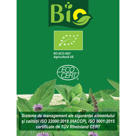Ceai de menta Bio D127, 20 plicuri, Fares 722680