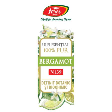 Ulei esential de bergamot, (N159), 10 ml, Fares 722464