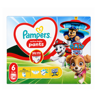 Scutece Pants Patrula Catelusilor, Nr. 6, 14 -19 kg, 60 buc, Pampers