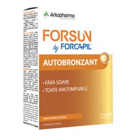 Forcapil Forsun Autobronzant, 30 capsule, Arkopharma