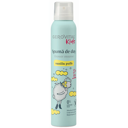 Spuma de dus Gerovital Kids, Vanilla Puffs