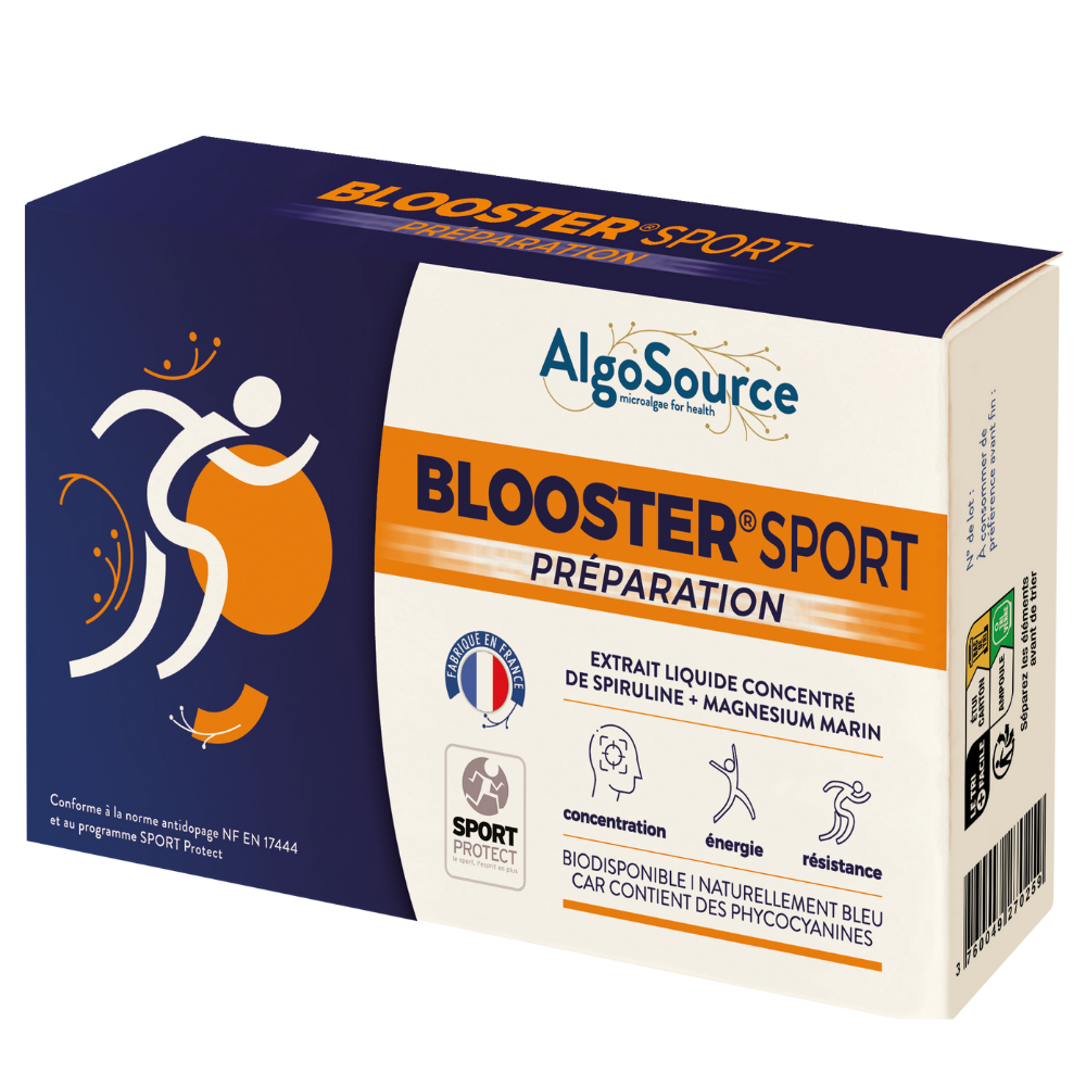 Blooster Sport Preparation, 5 flacoane, Algosource