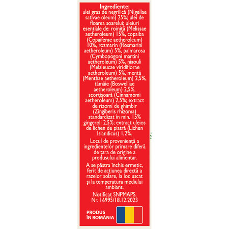 Biosept forte solutie A21, 10 ml, Fares 722839