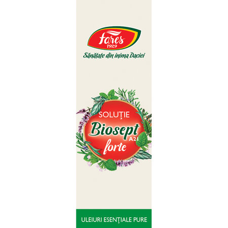 Biosept forte solutie A21, 10 ml, Fares 722842
