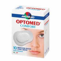 Pansament ocular steril Optomed Comfort, 100 x 72 mm, 10 buc, Master Aid