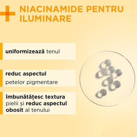 Apa micelara iluminatoare Niacinamide Glow, 400 ml, Mixa 564809