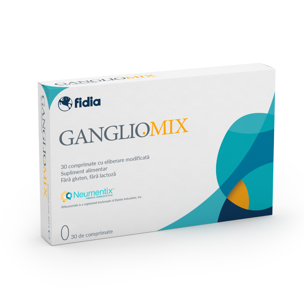 Gangliomix, 30 comprimate, Fidia