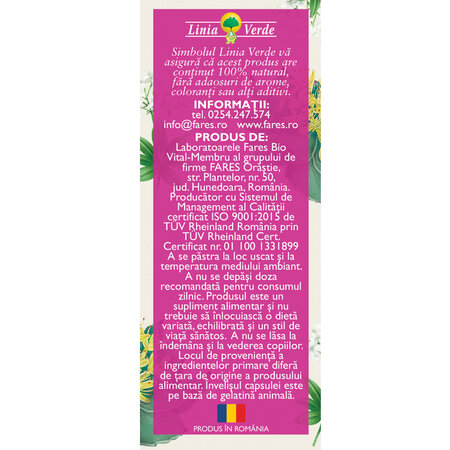 Distonoplant Forte N171, 60 capsule, Fares 722824