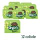 Stafide Bio, +12 Luni, 12 cutiute x 14 g, Organix 522070