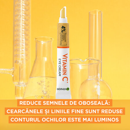 Crema de ochi cu vitamina C, 15 ml, Garnier 565005