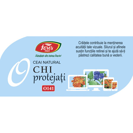 Ceai Ochi Protejati O141, 20 plicuri, Fares 722474