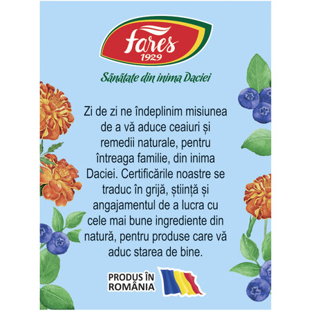 Ceai Ochi Protejati O141, 20 plicuri, Fares 722472