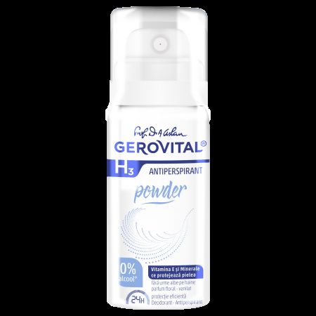 Deodorant Powder Gerovital H3 Antiperspirant Gerovital