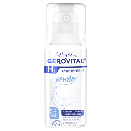 Deodorant Powder Gerovital H3 Antiperspirant Gerovital