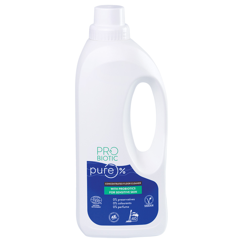 Detergent cu probiotice pentru pardoseala, 40 spalari, 900 ml, ProBiotic Pure