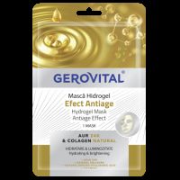 Masca pentru fata Hidrogel Efect Antiage, Gerovital