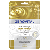 Masca pentru fata Hidrogel Efect Antiage, Gerovital