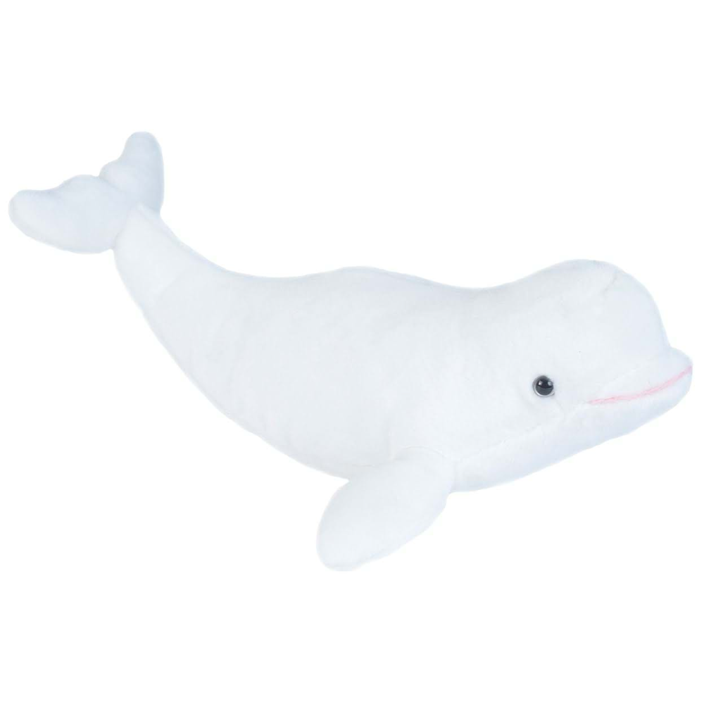 Jucarie de plus Balena Beluga, 20 cm, Wild Republic