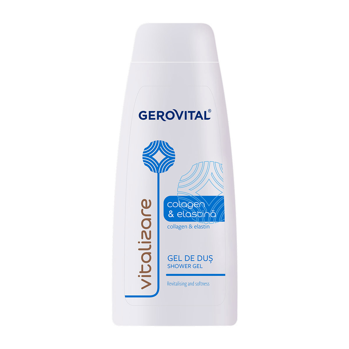 Gel de dus cu Colagen si Elastina, 750 ml, Gerovital