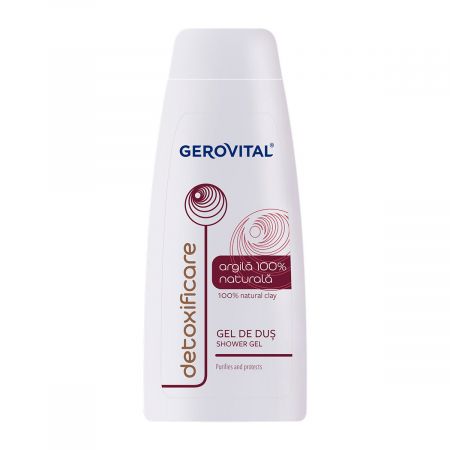 Gel de dus cu Argila 100% Naturala Gerovital