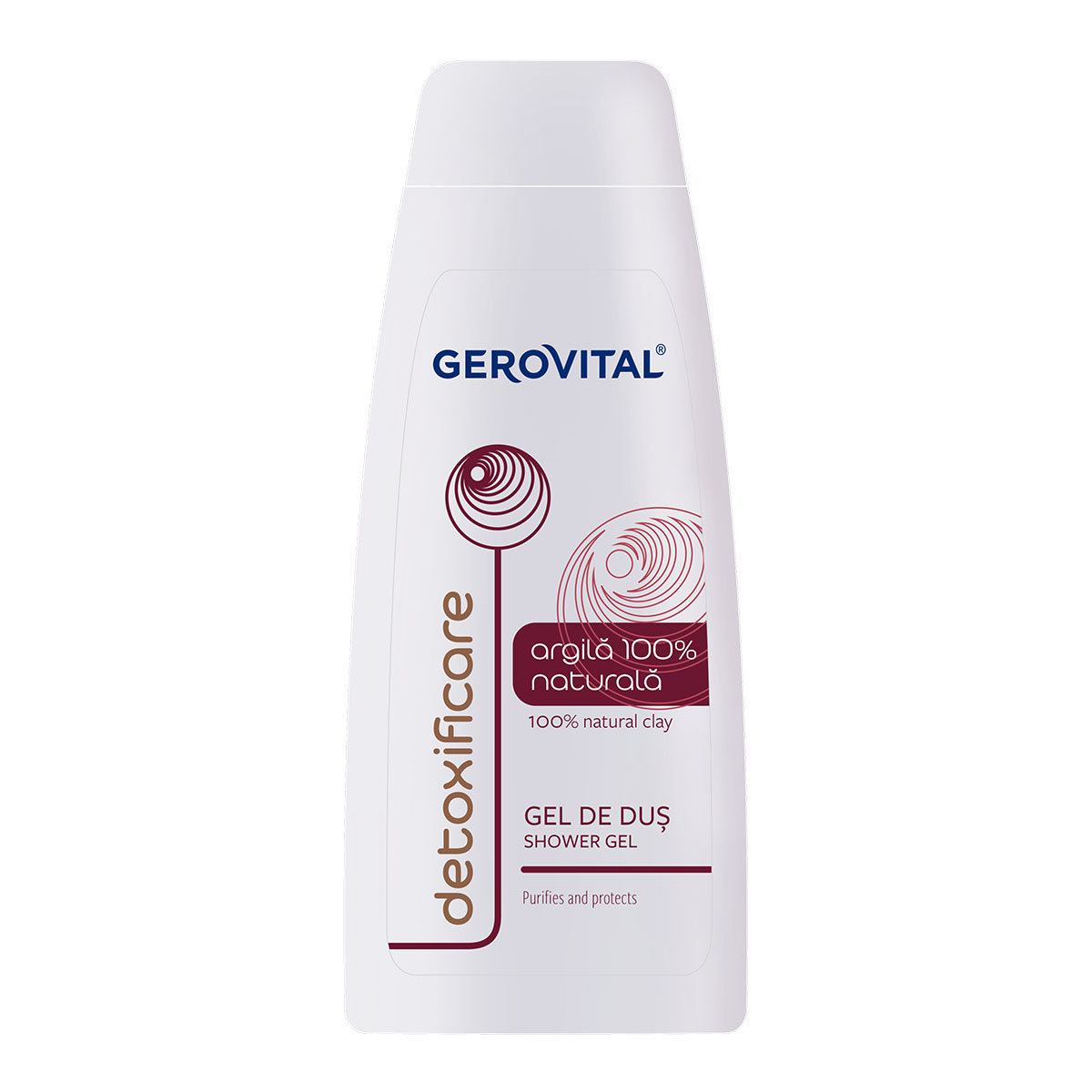 Gel de dus cu Argila 100% Naturala, 400 ml, Gerovital