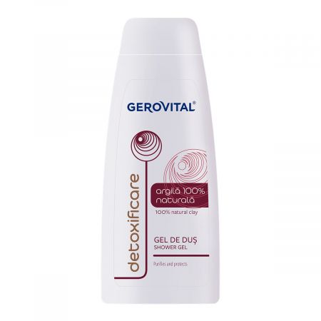 Gel de dus cu Argila 100% Naturala Gerovital