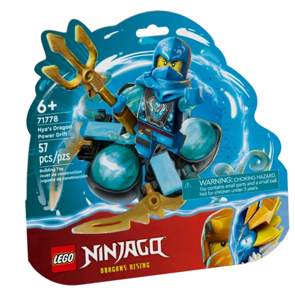 Driftul Spinjitzu al Nyei cu puterea dragonului Lego Ninjago, +6 ani, 71778, Lego