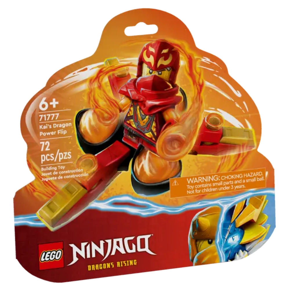 Rotirea Spinkitzu a lui Kai cu puterea dragonului Lego Ninjago, +6 ani, 71777, Lego