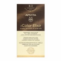Vopsea de par My Color Elixir, Light Blonde Gold N 8.3, 155 ml, Apivita