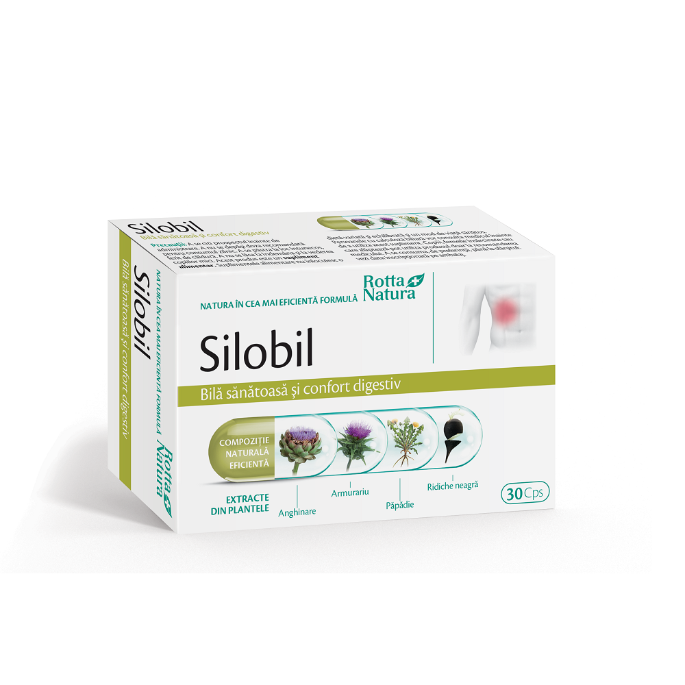 Silobil, 30 capsule, Rotta Natura