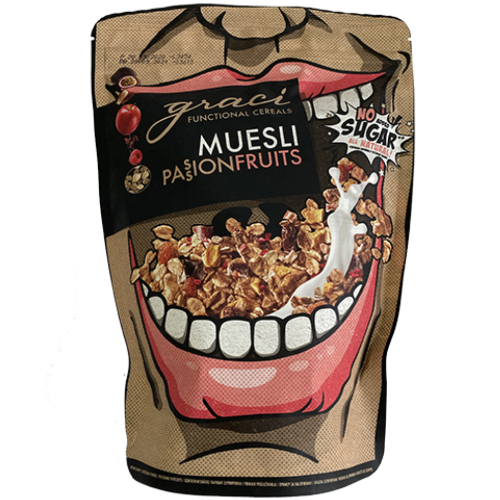 Musli cu fructul pasiunii, 300 g, Graci