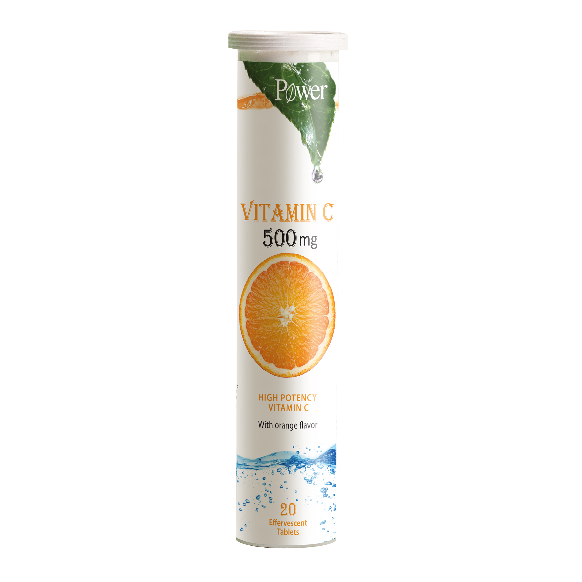 Vitamina C 500mg, 20 tablete efervescente, Power of Nature