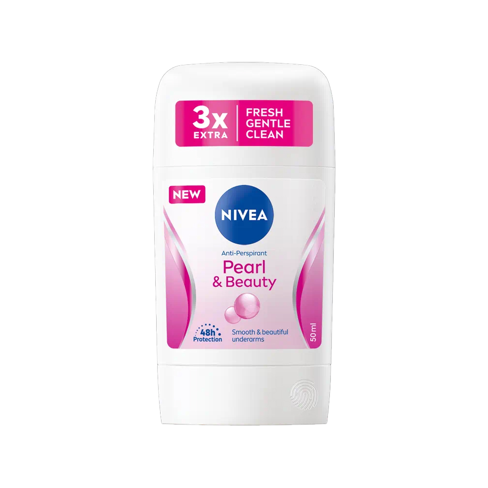 Deodorant Stick pentru femei Pearl & Beauty, 50 ml, Nivea