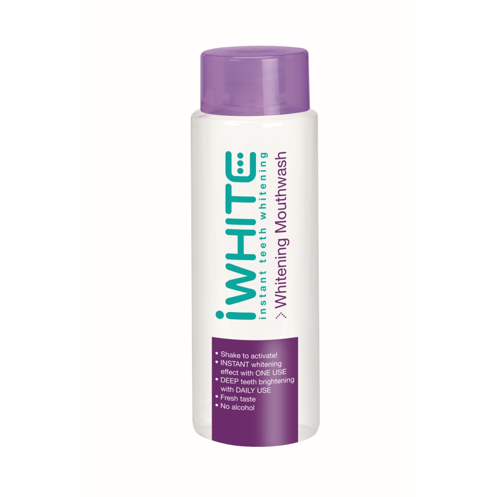 Apa de gura cu efect de albire a dintilor, 500 ml, IWhite