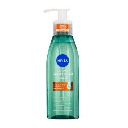 Gel de curatare pentru ten acneic Derma Skin Clear, 150 ml, Nivea