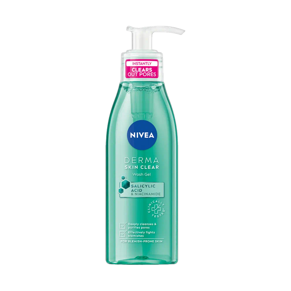 Gel de curatare pentru ten acneic Derma Skin Clear, 150 ml, Nivea