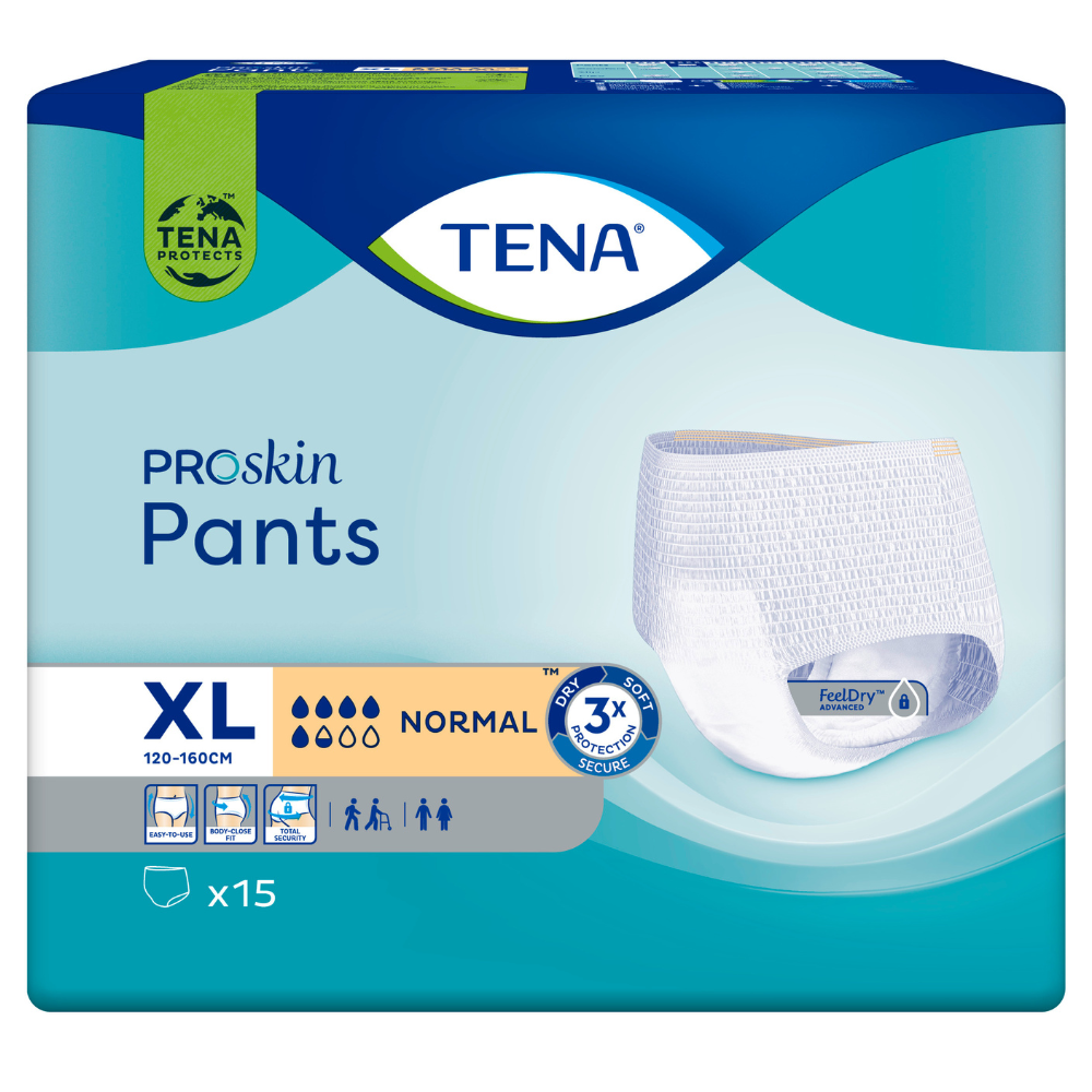 Chiloti pentru incontinenta Pants Normal, XL, 15 bucati, Tena