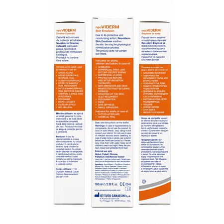 Neoviderm emulsie cutanata, 100 ml, Istituto Ganassini 799387
